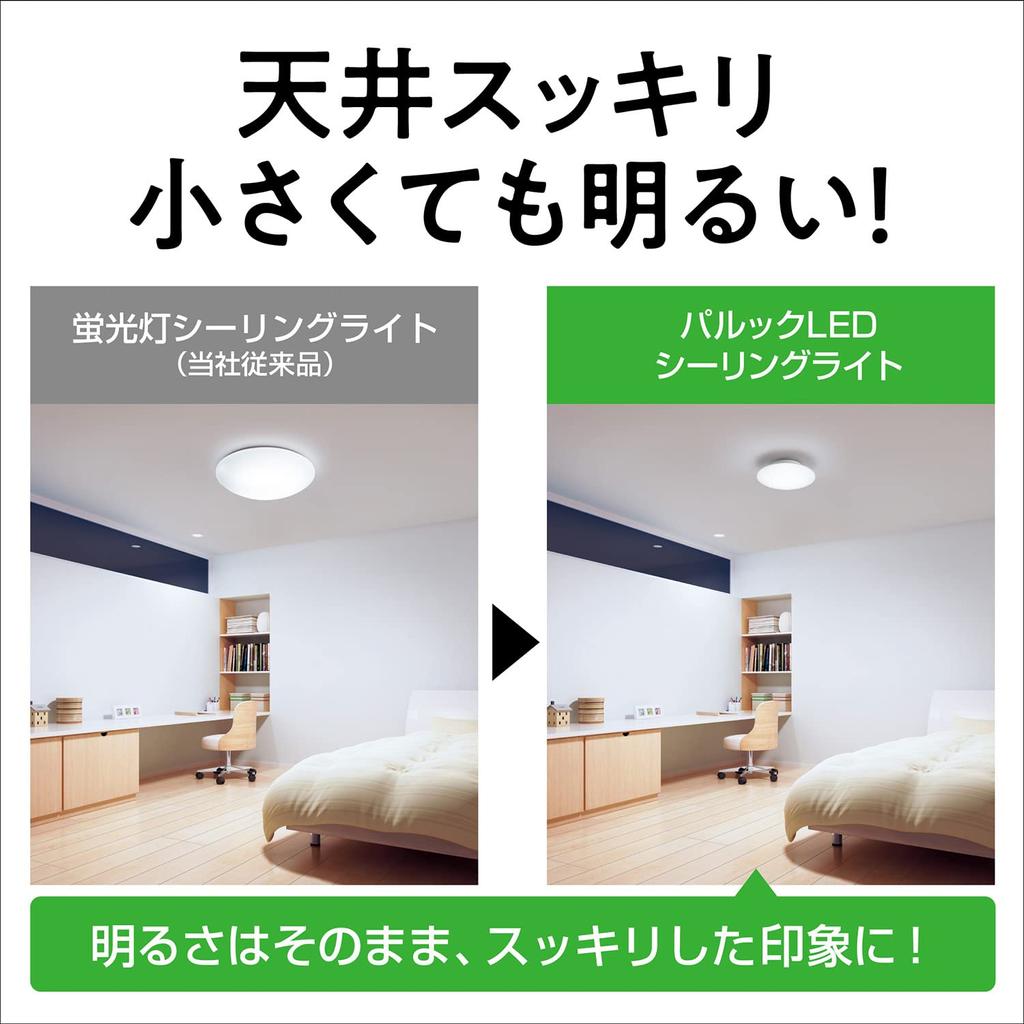 Panasonic Parlook LED Ceiling Light Tatami No Construction Required Easy Installation ~6 LE-PC06D