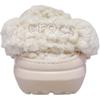 Crocs Kinder Klassische Fleecegefütterte Clogs Bequem Vielseitig Warm Stützend Kinder Clogs Beige 212856-6UR