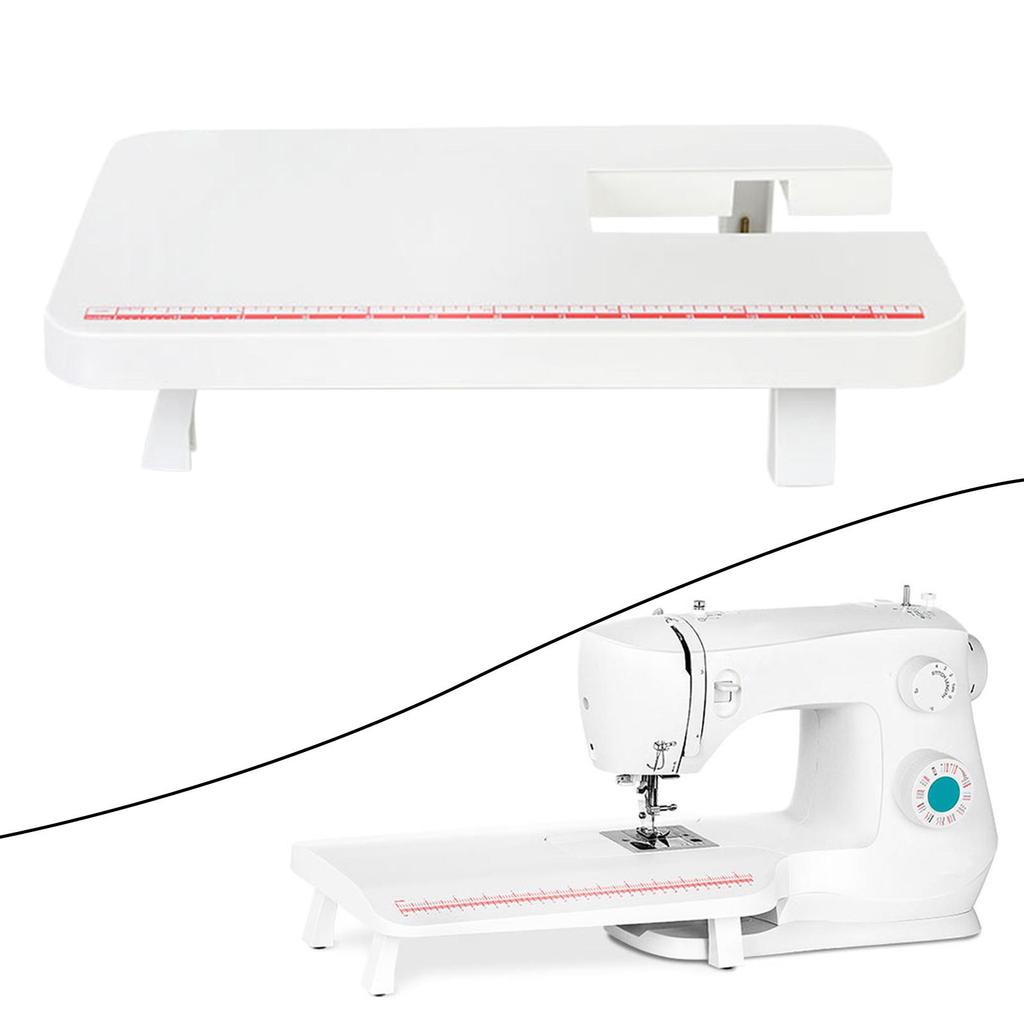 Sewing Machine Extension Table Foldable PVC Crafting Support for 4411 4423 4432 5511 5523 Accessories