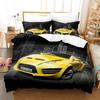 Formula Racing Car Bedding Sets 3D Kids Duvet Cover Set With Pillowcase Twin Full Queen King Bedclothes Bed Linen For Boys Girls