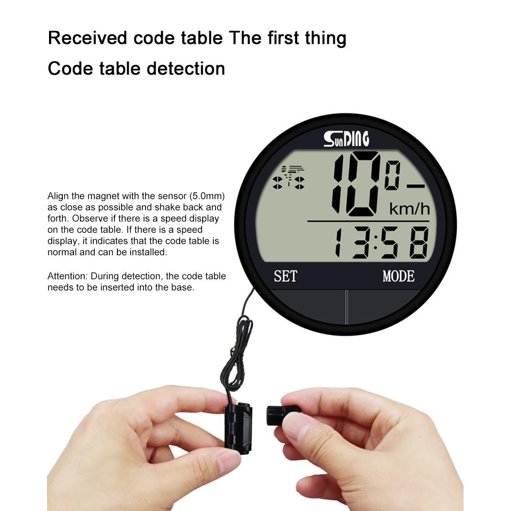 Bike Computer Bicycle Speedometer Multi-Functional Cycling Odometer Bike Odometer for Men Women Teens Bikers Outdoor Cycling