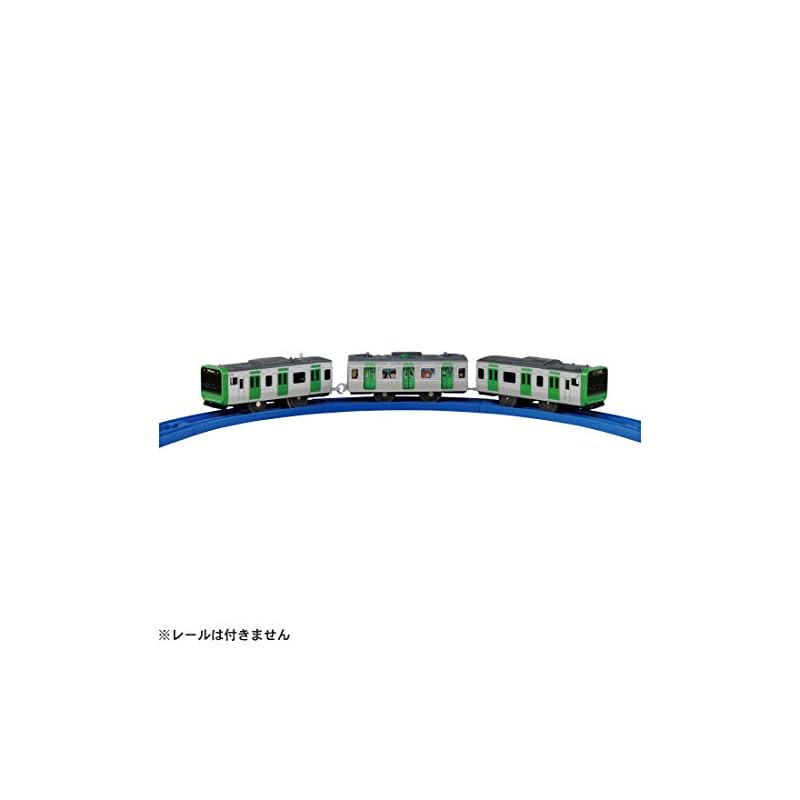 TAKARA TOMY "Plarail S-32 Door Opening E235 Series Yamanote Line" Train Toy for ages 3 and up. Meets toy safety standards and is ST mark certified.