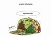 Unisex Hip Hop Flat Brim Duckbill Cap: Übergroße Streetdance- & Skateboarding-Mütze
