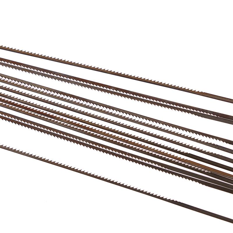 12Pcs 130Mm Diamond Wire Saw Blade Cutter Jewelry Metal Wood Cutting Craft Tool