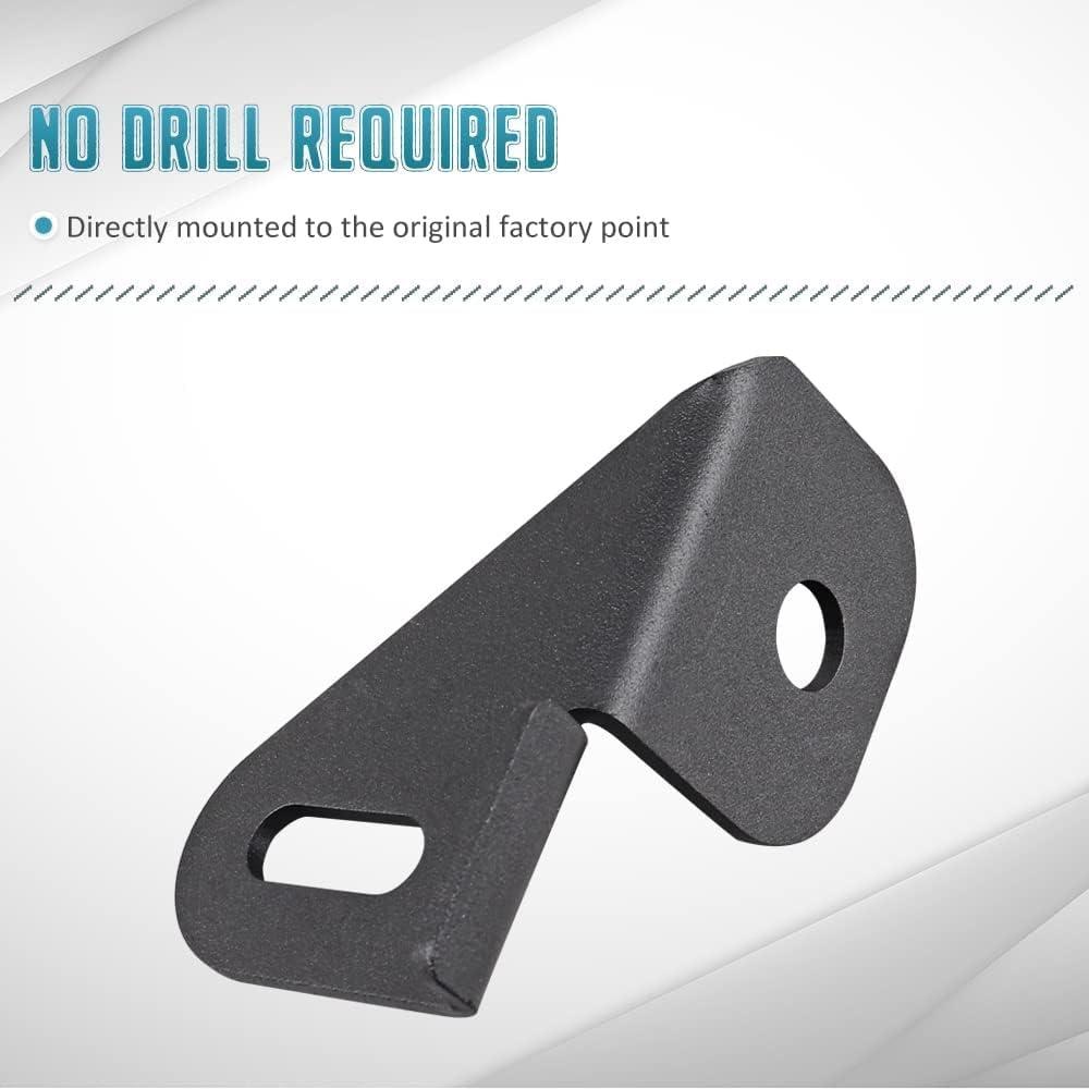 Car Antenna Mount Left Side For Jeep Wrangler JL JLU & Gladiator JT 2018-2022