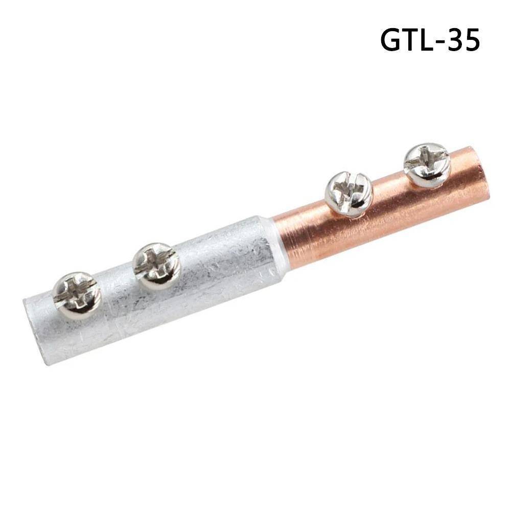 1Pcs Docking Terminal Copper-aluminum Transition Tube Cable Wire Connector GTL-16 GTL-25 GTL-35 Transition Joint Splice Sleeve