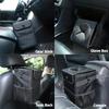 Car Trash Can with Lid and Storage Pockets , 100% Leak‑Proof, Waterproof, Multipurpose Organizer
