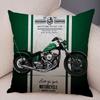 Super Soft Plush Cushion Cover 45x45cm Cartoon Motorcycle Pillowcase Decor Car Printed Pillow Case for Home Sofa Children Room