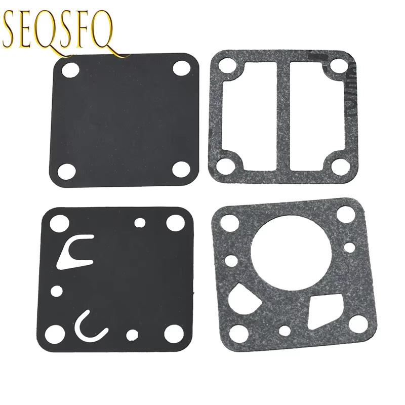 Fuel Pump Repair Kit Gaskets 6E0-24471-00, 6E0-24411-00, 6E0-24435-00, 6E0-24434-0 For Yamaha Outboard Motor 4HP 5HP Boat Engine 6E0-24411