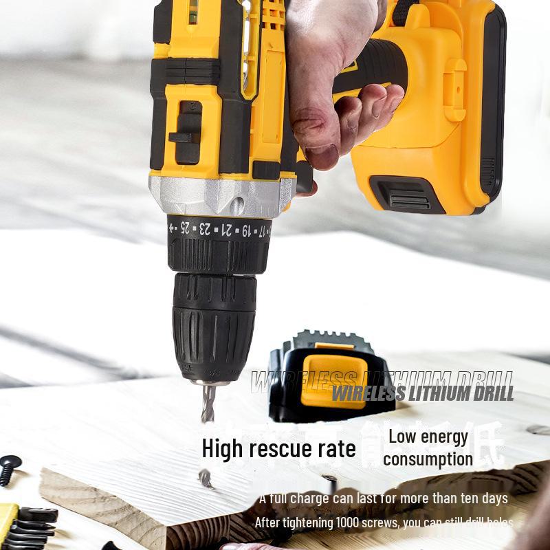 Multi-Function Household Hardware Toolkit with Power and Manual Tools