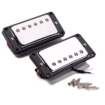 Ogdni Humbucker Guitar Pickups, Double Coil Pickup Set, Neck and Bridge Pickups for Les Paul LP-Style Electric Guitars, Replacement (GMC07)