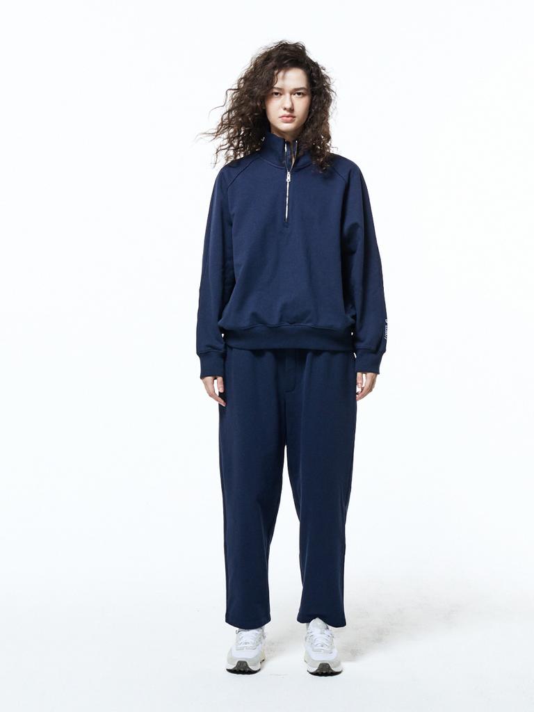 HAUS072C Terry Setup Pants Navy