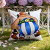 Federa Cuscino Anime A-Asterix Copricuscino Doppia Scena per Casa e Auto: Reversibile per un Comfort Premium