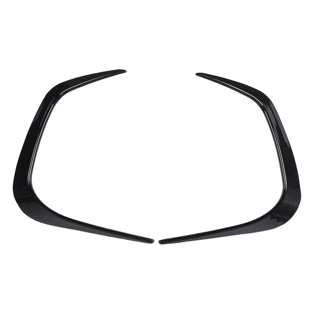 Front Bumper Fog Light Spoiler Enhanced Aerodynamic Front Bumper Fog Lamp Splitter   Vent Trim Replacement for 2 Series   G42 M Sport 2022+