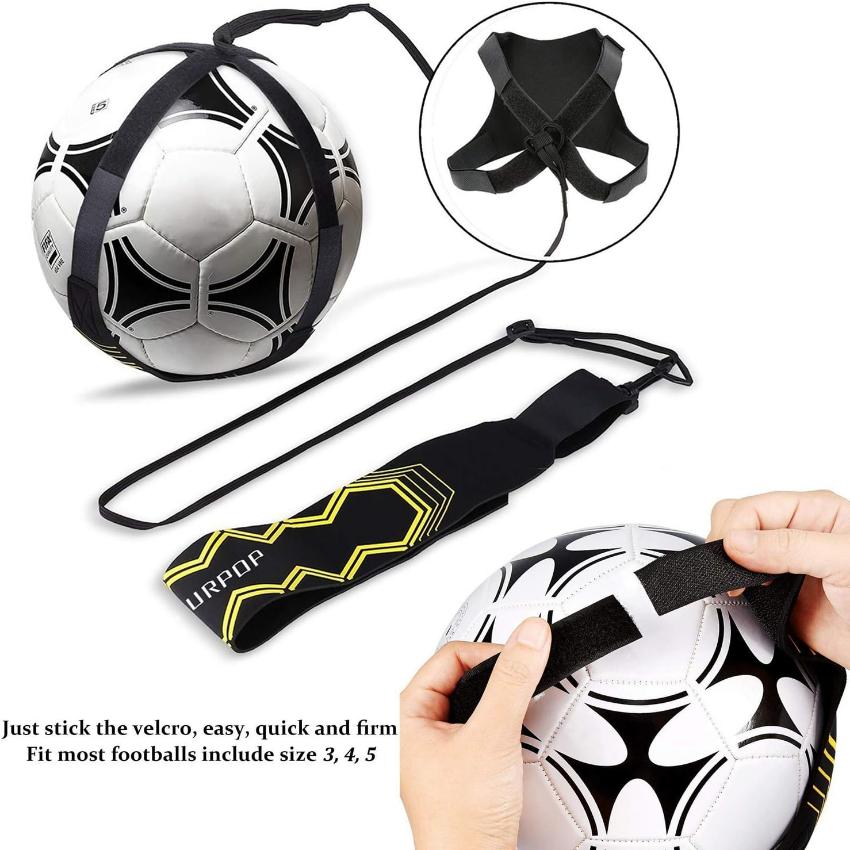 Football Kick Trainer Belt Device Solo Auxiliary Training Ball Band Soccer Kick Fitness Equipment Trainer Football Team Sports
