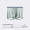 Men's Plus Size Quick-Dry Ice Silk Boxer Briefs - Summer Antibacterial and Breathable.