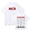 My Chemical Romance Tour 2026 Grafická trička Móda Harajuku Dámská Pánská Topy Léto Vysoce kvalitní Bavlna Krátký rukáv Y2K Trička