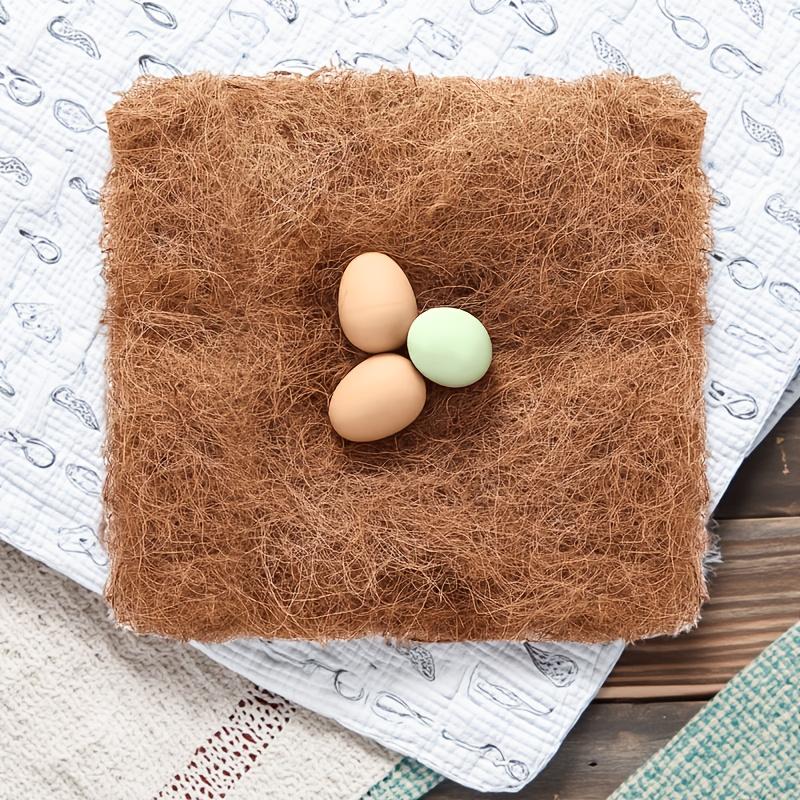 6PCS Nesting Liner Nest Box Chicken Mat, Nest Mat Box Liner, Chicken Coop Chicken Mat, Chick Mat Bird Nest Mat Rabbit Mat