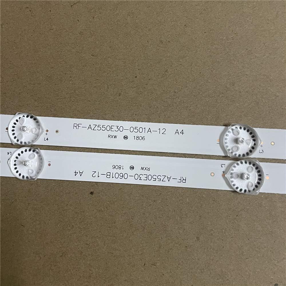 RF-AZ550E30-0601B-12 RF-AZ550E30-0501A-12 LED Strips(8) for 55UJ6200-UA 55LJ620V 55UJ620