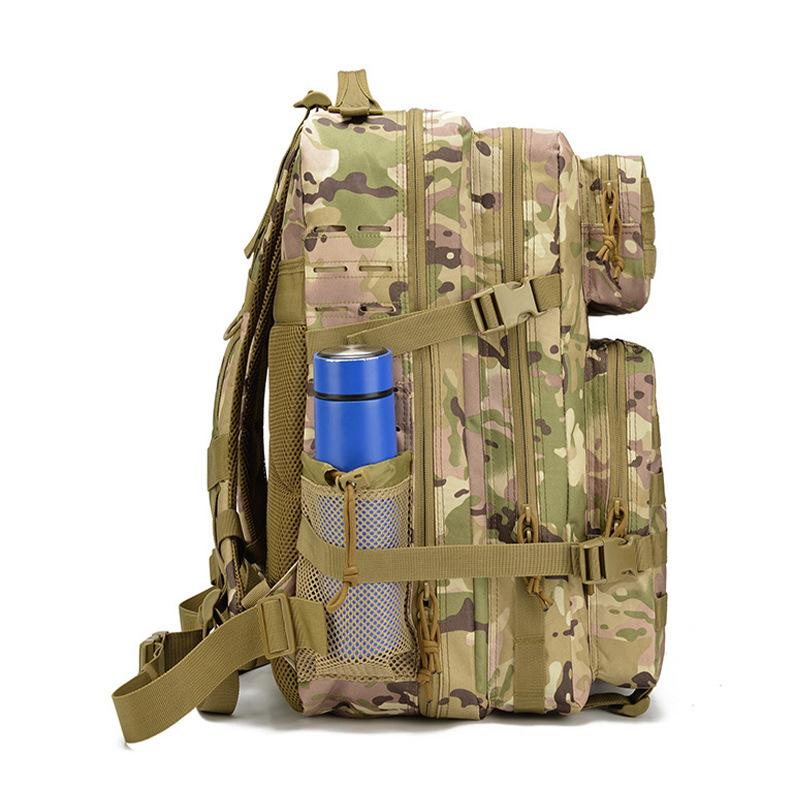 Outdoor Sports Waterproof Backpack Hiking Hiking Bag Camping Large Capacity Molle Expansion Tactical Bag
