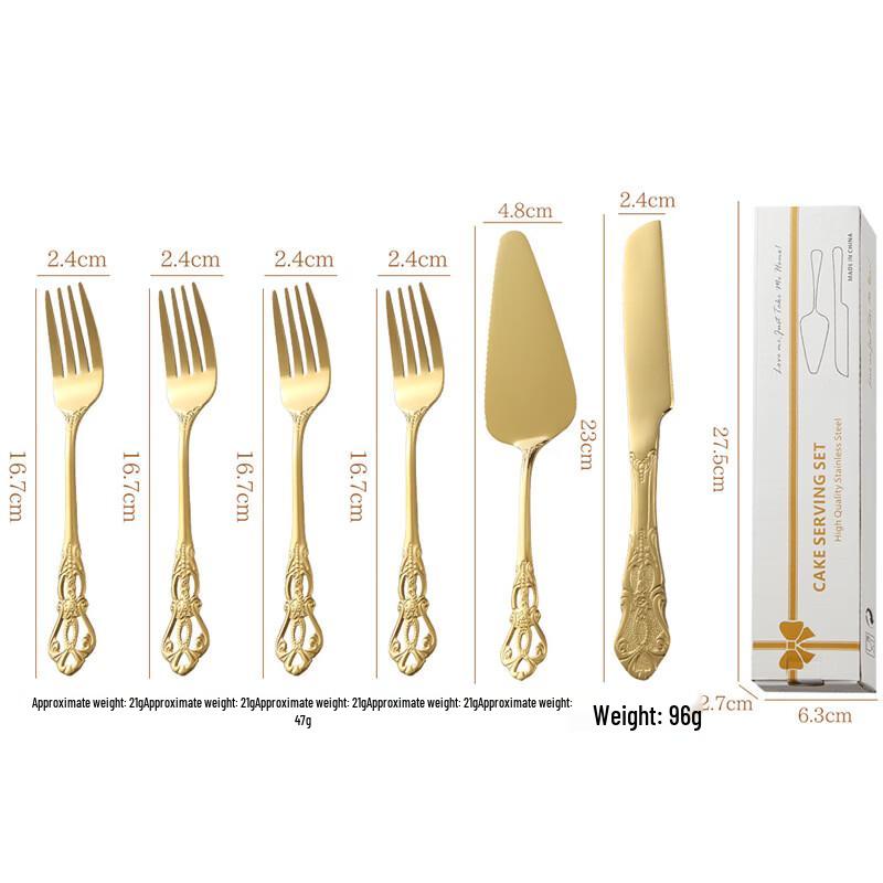 

Abay Royal Court Stainless Steel Dessert & Baking Set