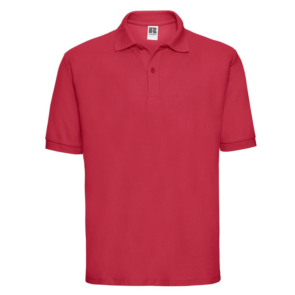 Russell Mens Polycotton Pique Polo Shirt
