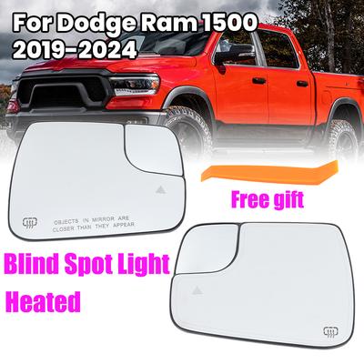 Visszapillantó Tükör Üveg Lencse Dodge Ram 1500 2024 Holttér Figyelő Fűthető Oldalsó Tükör Lencse Autó Tartozékok
