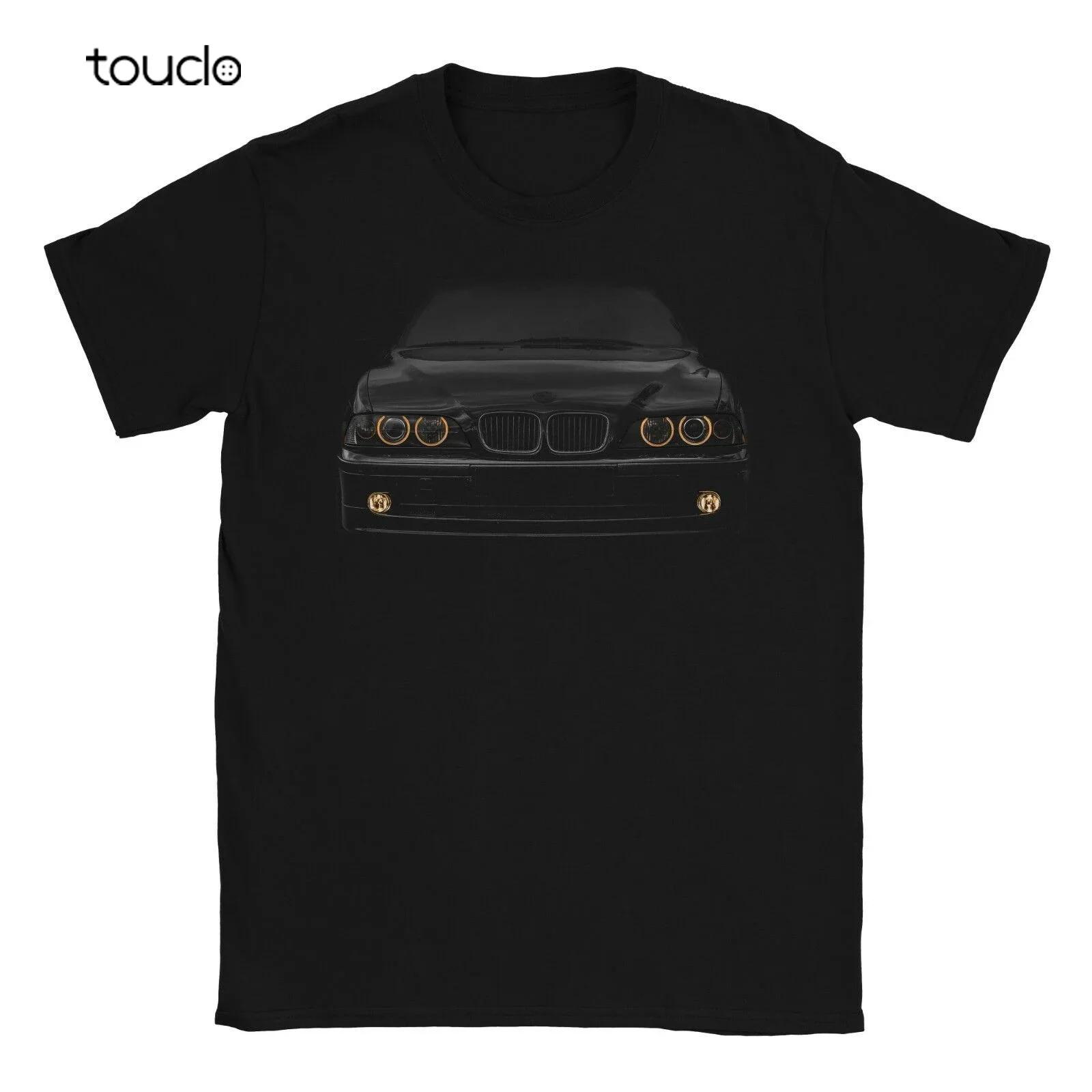 Deutsches Auto E39 Gelbe Scheinwerfer T-Shirt Weihnachtsgeschenk Weihnachts-Geburtstagsgeschenk 2019 Neue Marke Günstiger Verkauf Baumwolle Lustige Shirts L