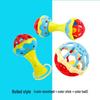 Soft Teething Rattle Stick: Baby Grip & Roll Dumbbell Ball for Crawling and Education (0-1 Year)