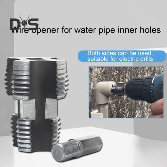 Pipe Threader Tool High-Speed Steel Rustproof Corrosion Resistant Faucet Installation Pipe Threader Accessories