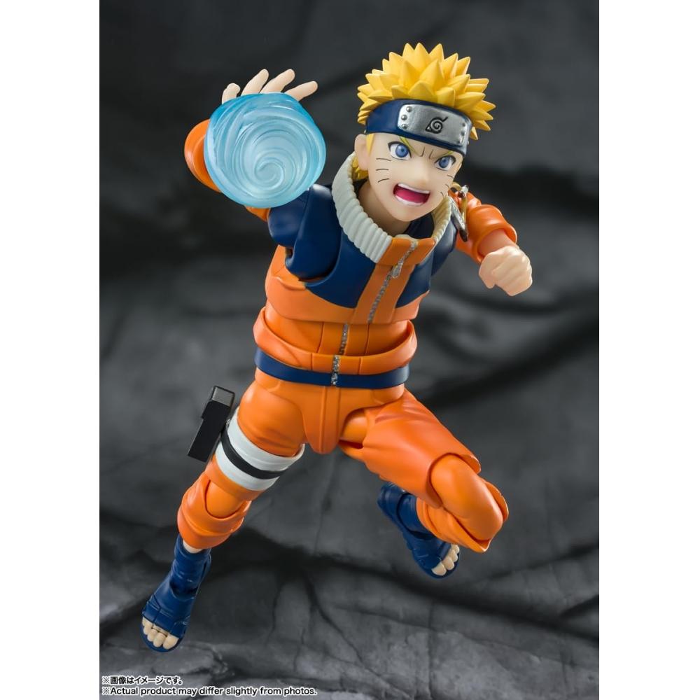 SHFiguarts NARUTO Naruto Uzumaki - Den mest uventede slapstick-ninjaen - Ca.. 135 mm ABS&PVC malt bevegelig figur BAS64181