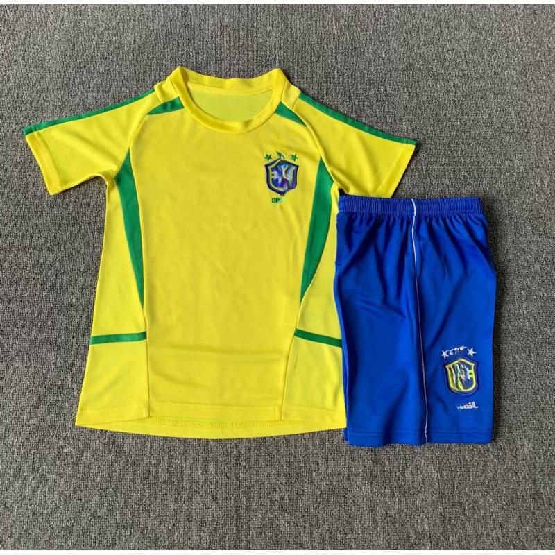

Cross-border children s clothing retro football jersey set Bar S Mexico Germany France home away fans 16 yards