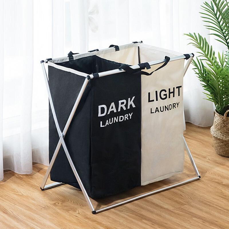 Thickened Oxford Cloth Foldable Laundry Basket - Moisture-Proof Dirty Clothes Hamper for Bathroom and Bedroom