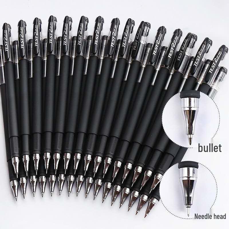 GP380 Frosted 0.5mm Black Pen: Ballpoint & Fountain Signature, Creative Student Stationery.
