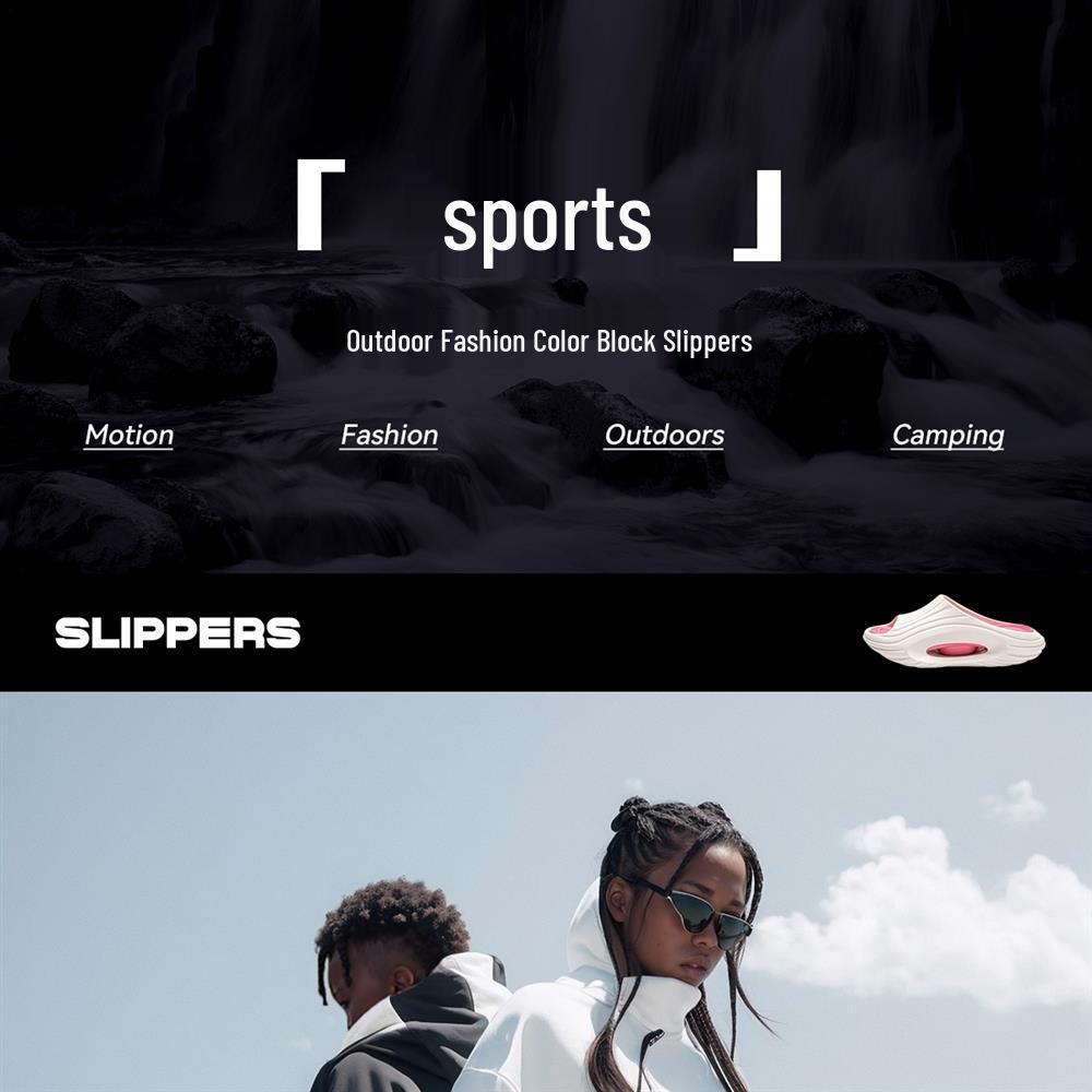 Men's 2025 Outdoor Odor-Proof Summer Slippers – Thick Sole, Non-Slip, Japanese Style Step-On Design