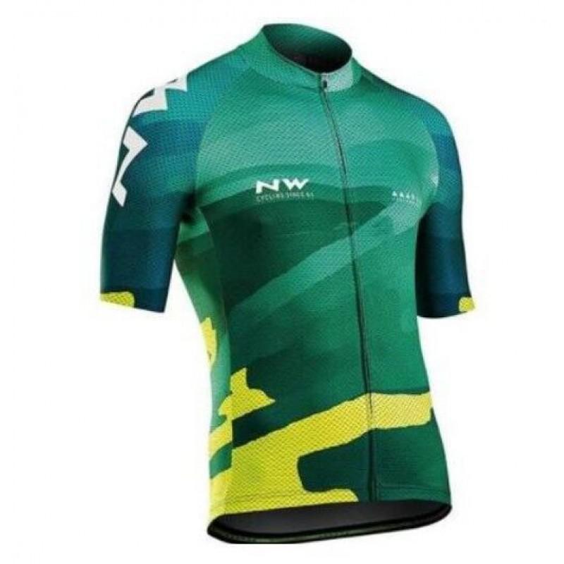 Northwave Īsvestu Velobraukšanas Džersija Vīriešiem Sievietēm