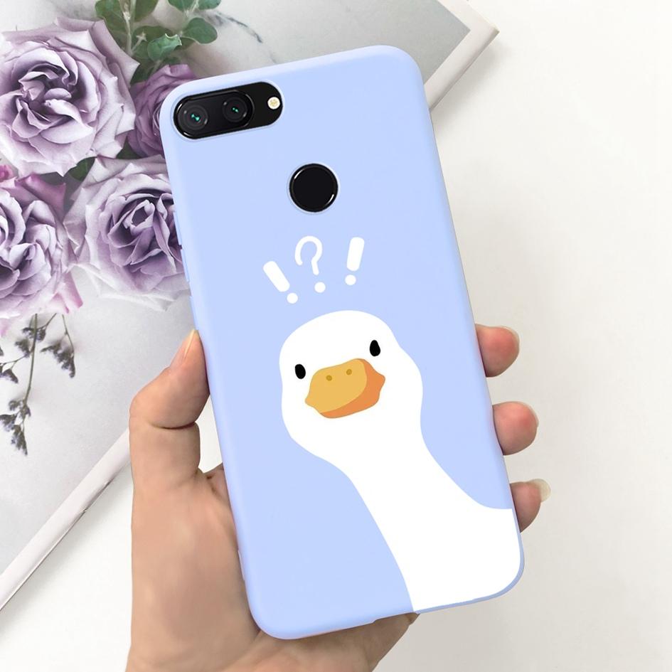 Für Xiaomi Mi 8 Lite Hülle 6,26" Mode Landschaft Mädchen Bumper Weiche Silikon Handyhülle Für Xiomi Mi 8 Lite Funda Mi8Lite Tasche