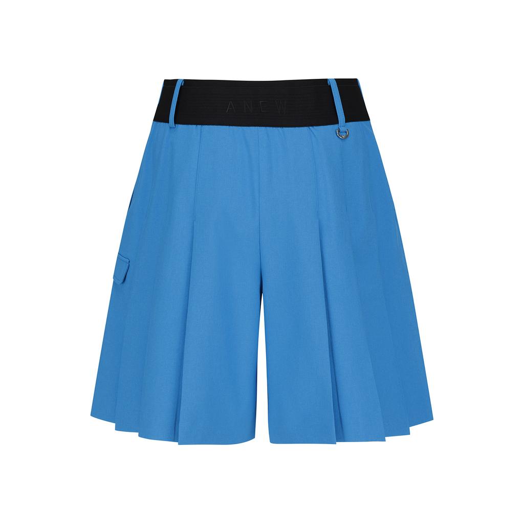 ANEW GOLF Women Fa Back Pleated Half Pants_Bl