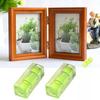 2-Pack Mini Levels, Horizontal Level, Bubble Meter, Compact, Portable Level, High-Precision Tilt and Angle Measurement Tool, for Measuring Interior De
