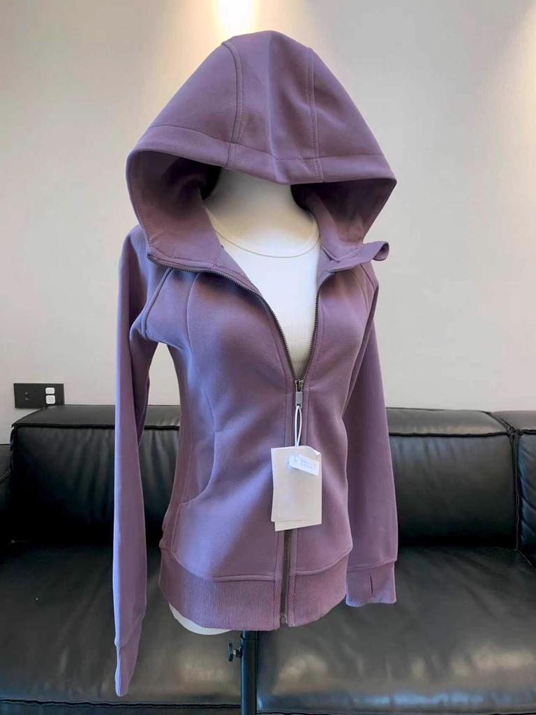 Jimo Damen Slim Fit Sweatshirt - Herbst Taillenbetontes Großer Revers Koreanischer Stil Strickjacke