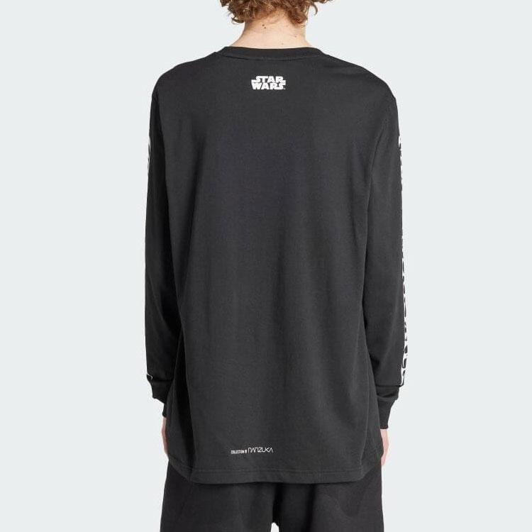 Adidas Star Wars x Nanzuka Tričko s dlouhým rukávem Černé Unisex Streetwear IV9471