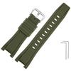 26*14mm Soft Rubber Watchband Replacement for Casio G SHOCK GST-B100/S300/410/210/W110/W100/S110/S100 Silicone Band Men Strap