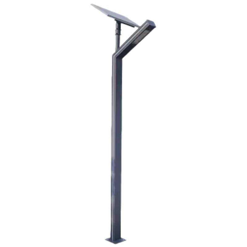 Solar Powered L-Shape Aluminum Landscape Street Light