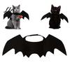 Small Dog Cat Costume Halloween Pet Bat Wings Costume, Felt Black Harness for Dogs Cosplay Accessories Cats, Funny Party Dress Up Apparel Parties