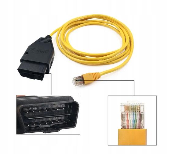 Kabel Diagnostyczny Enet V2 Bmw Ista Inpa Tester Skaner E-Sys Seria F G I