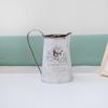 Empty Dried Flower Vase Birds Iron Container Container Iron Art Bucket  Home