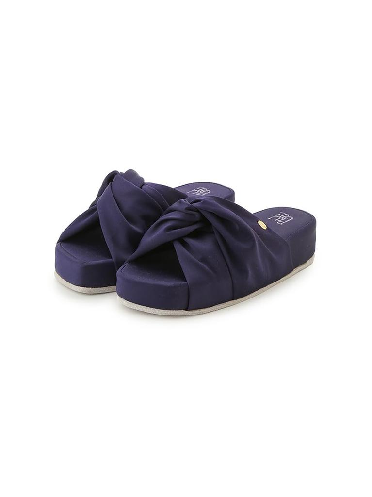 Gelato Pique Day Satin Logo Room Shoes PWGS252600 NVY Free Size Mother's