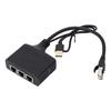 Network Splitter 1 To 3 1000Mbps with USB Cable RJ45 Ethernet Splitter Adapter for TV Router