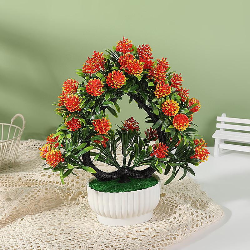 Lycopersicon Esculentum Var Potted Plant Artificial Decor For Wedding And Home Decoration