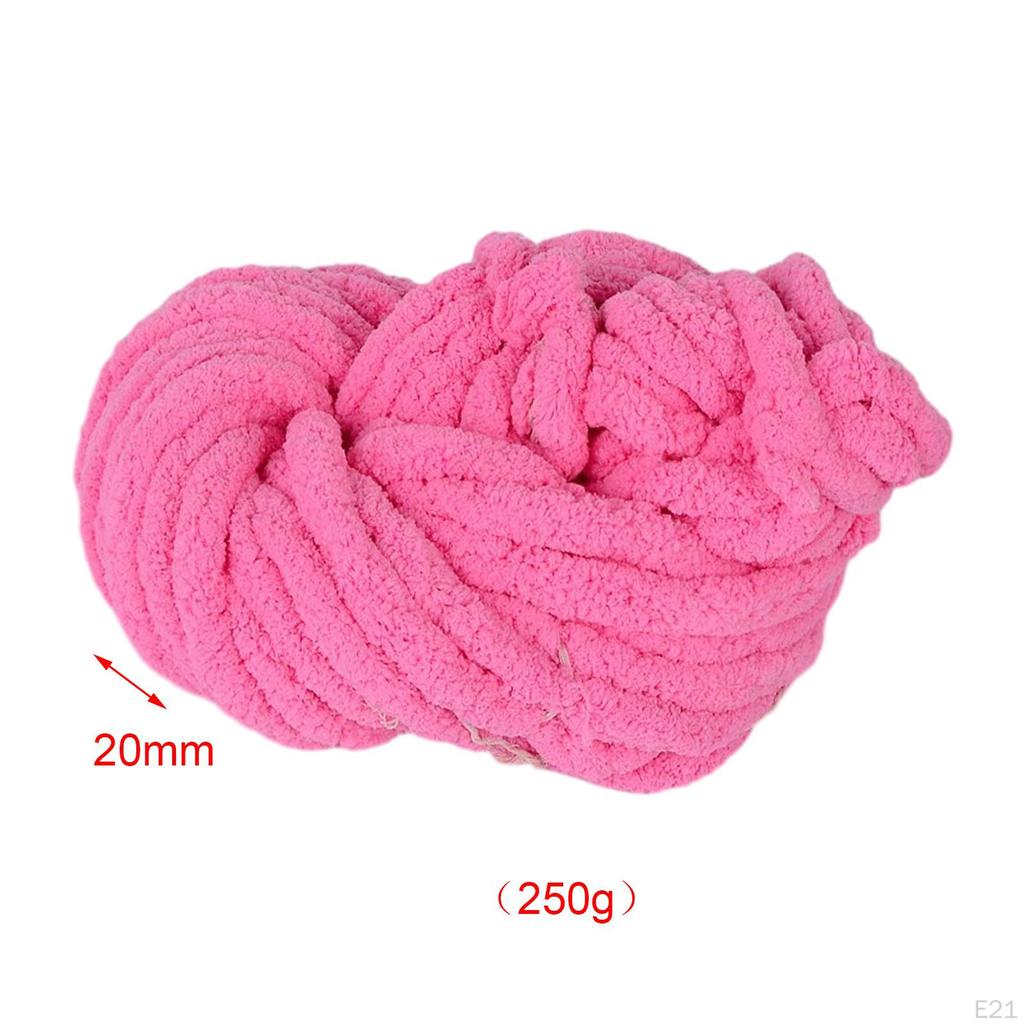 Chenille Yarn for Arm Knitting, Great Crafting Blankets and Cushions